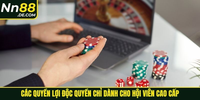 Các quyền lợi độc quyền chỉ dành cho hội viên cao cấp